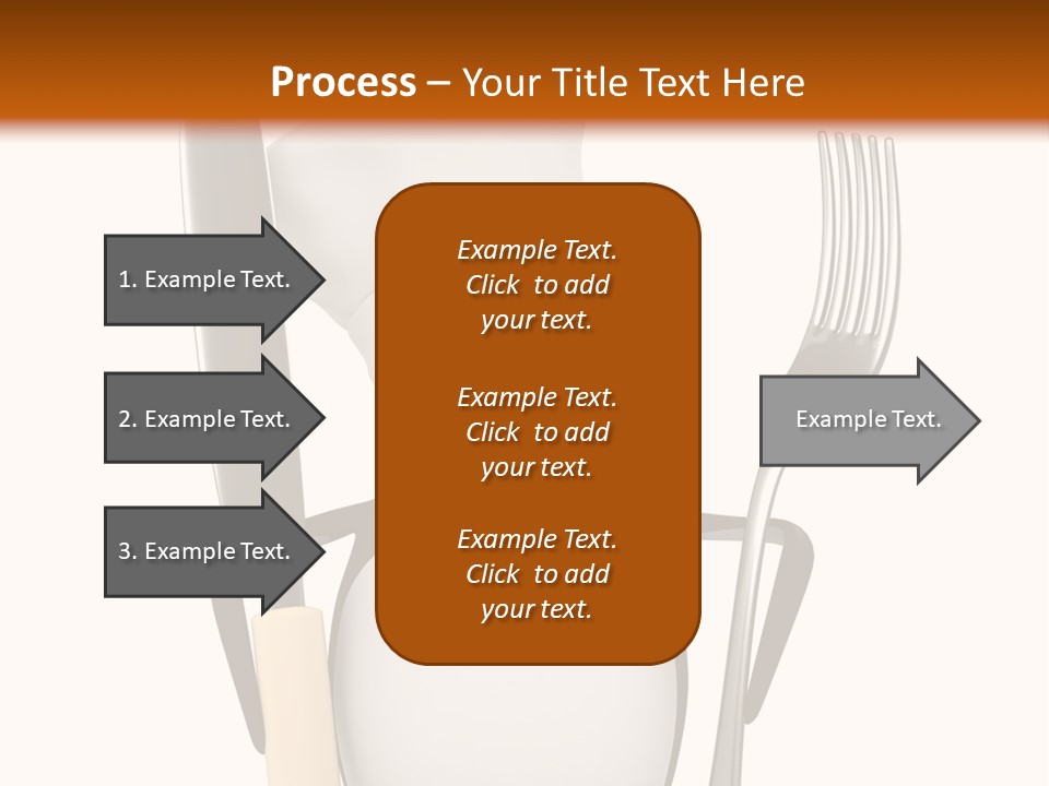 Bbq Cutlery Cookery PowerPoint Template