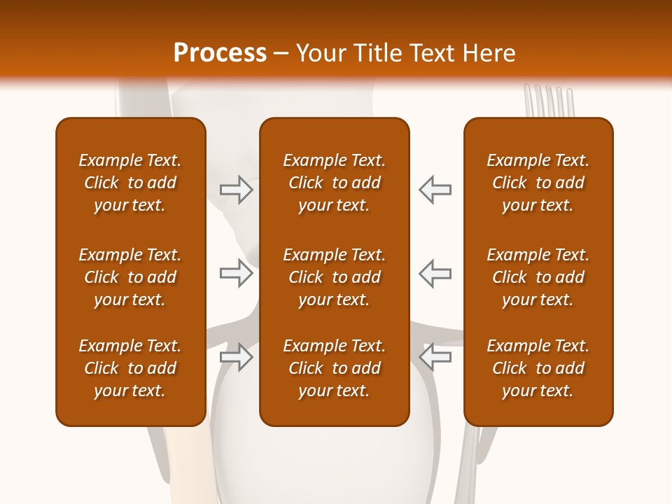 Bbq Cutlery Cookery PowerPoint Template