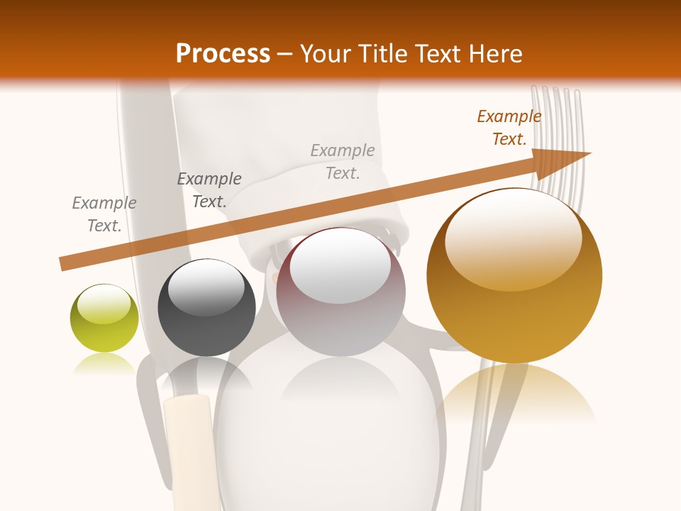 Bbq Cutlery Cookery PowerPoint Template