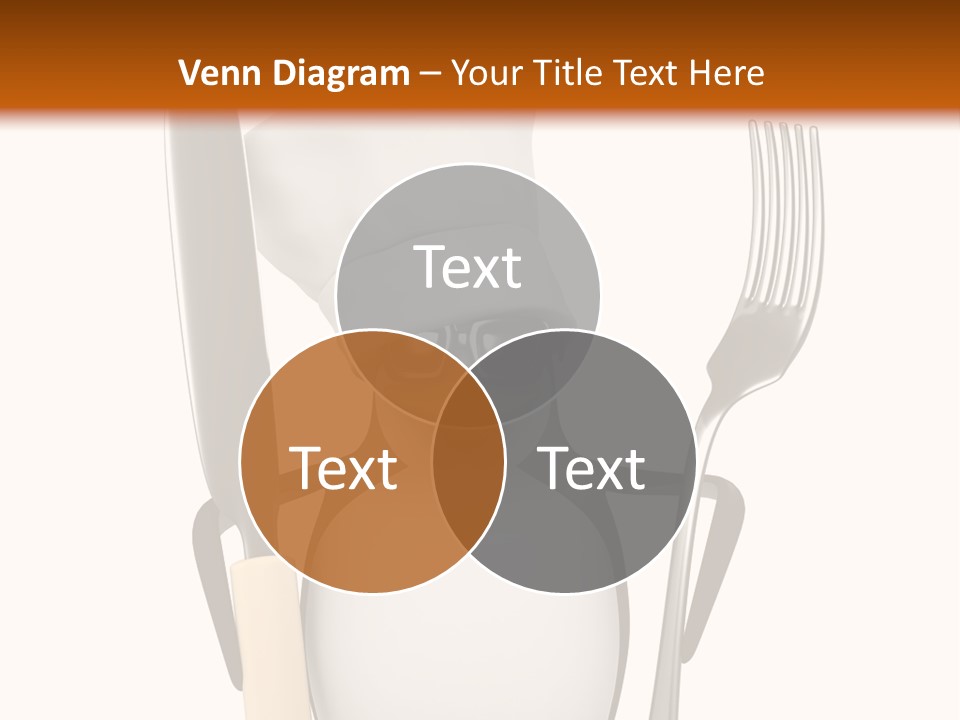 Bbq Cutlery Cookery PowerPoint Template