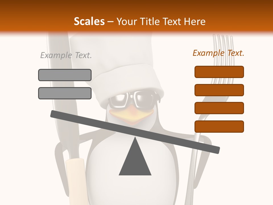 Bbq Cutlery Cookery PowerPoint Template