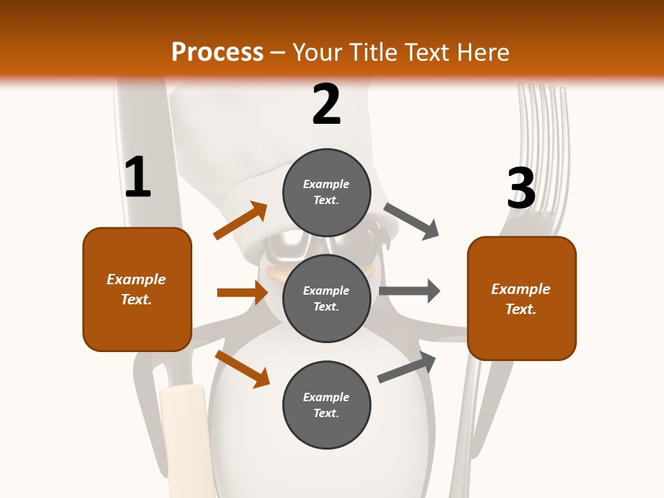 Bbq Cutlery Cookery PowerPoint Template