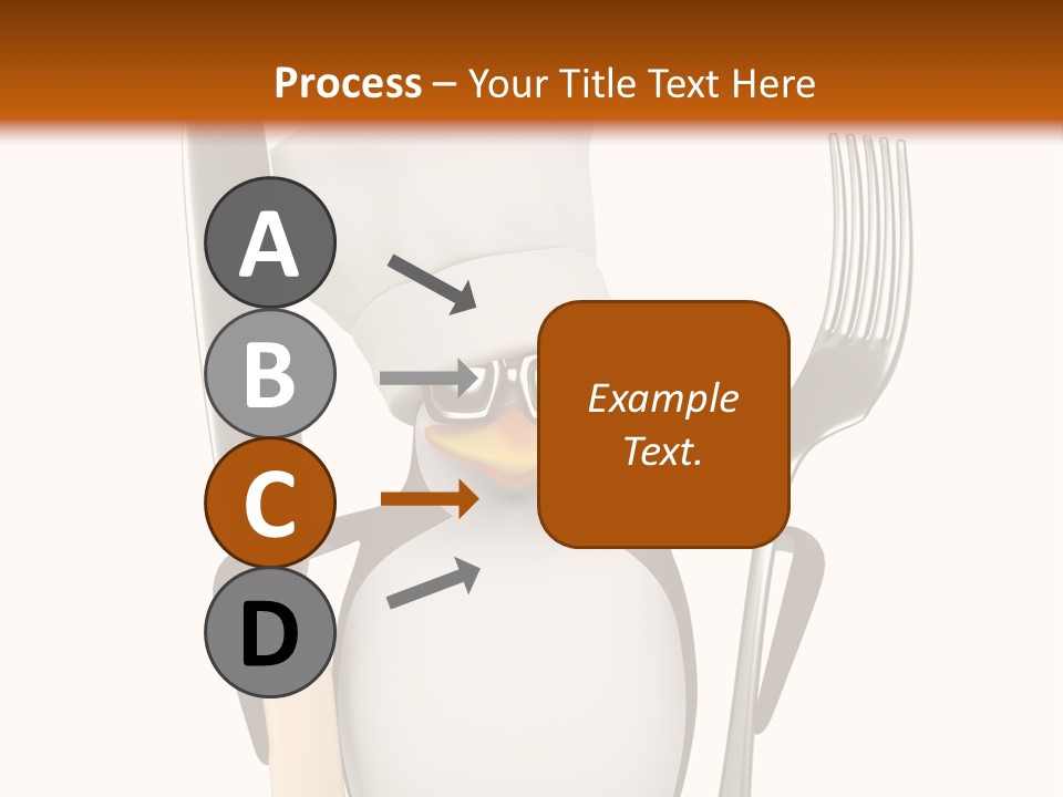 Bbq Cutlery Cookery PowerPoint Template