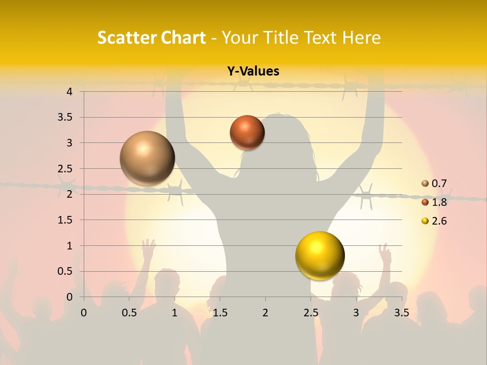 Refugees Free Gaza PowerPoint Template