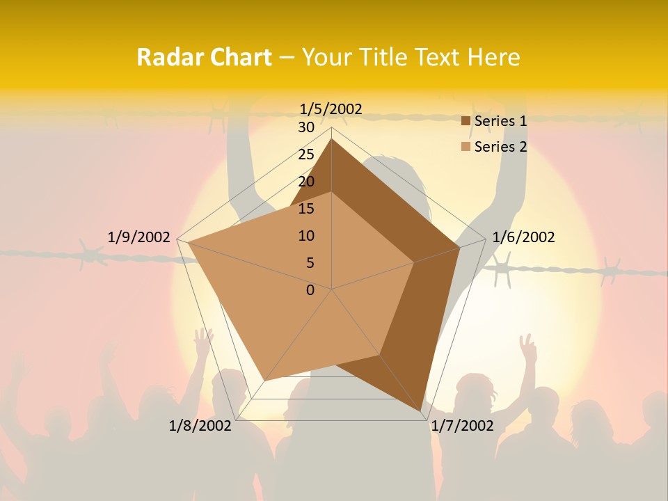 Refugees Free Gaza PowerPoint Template