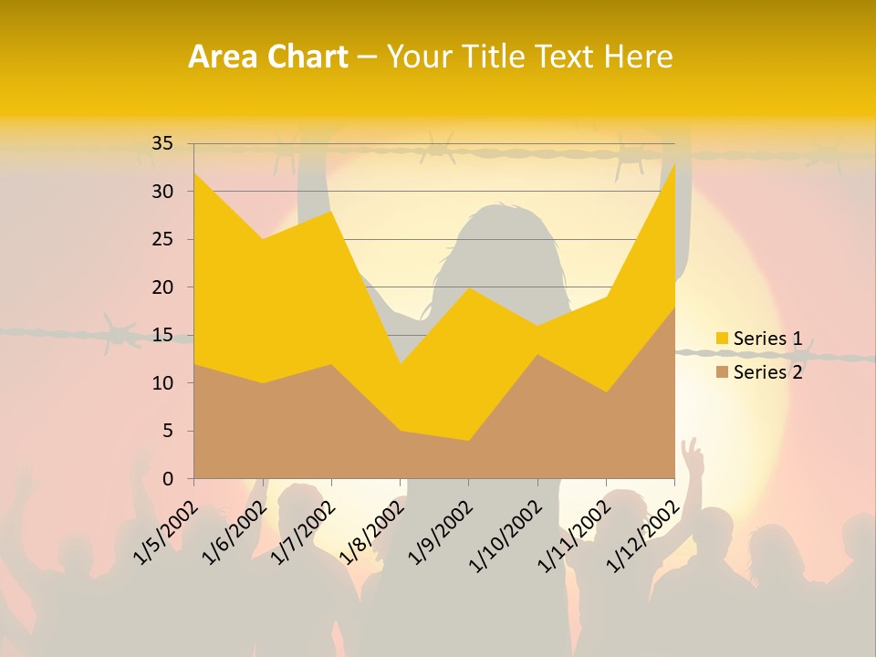 Refugees Free Gaza PowerPoint Template