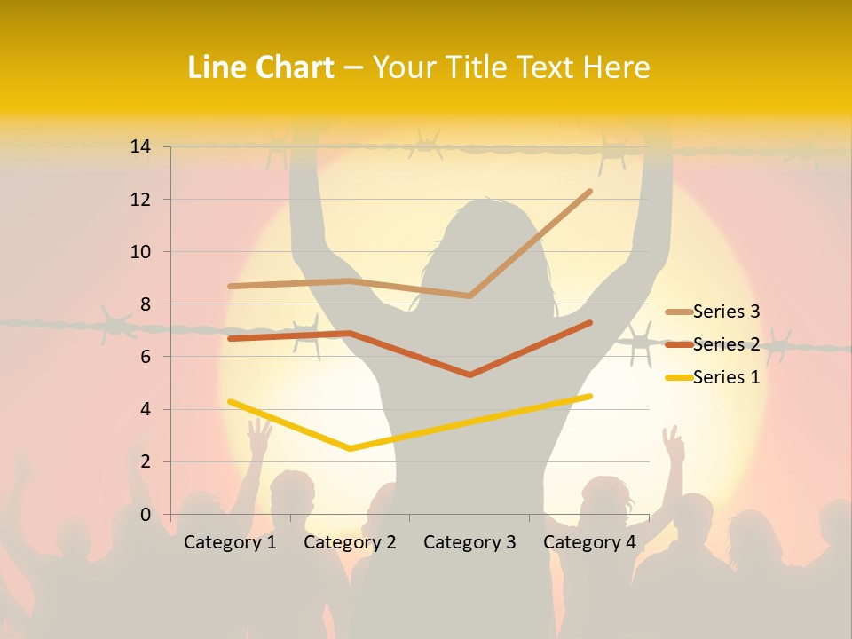 Refugees Free Gaza PowerPoint Template