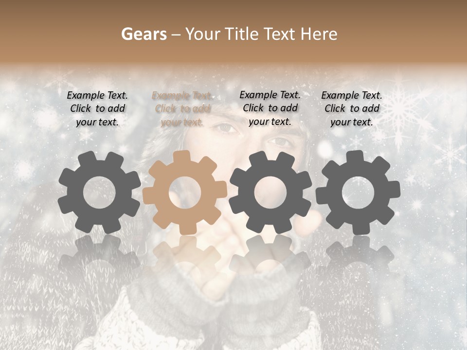 Lachen Romantisch Leute PowerPoint Template