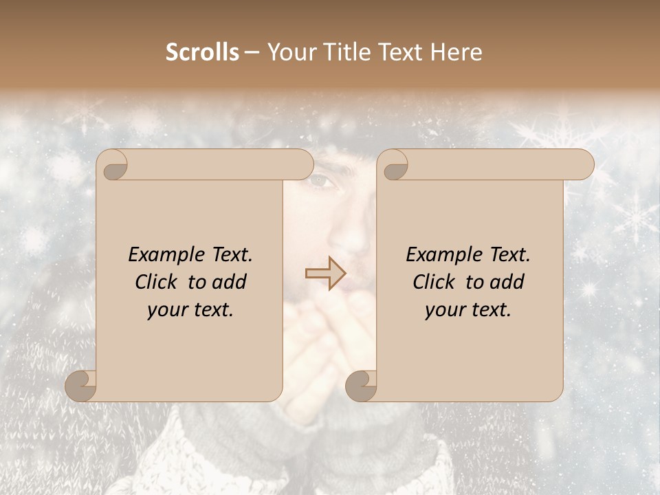 Lachen Romantisch Leute PowerPoint Template