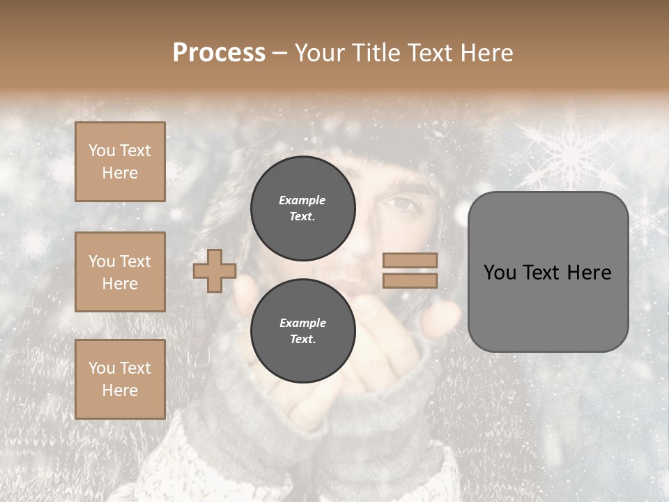 Lachen Romantisch Leute PowerPoint Template
