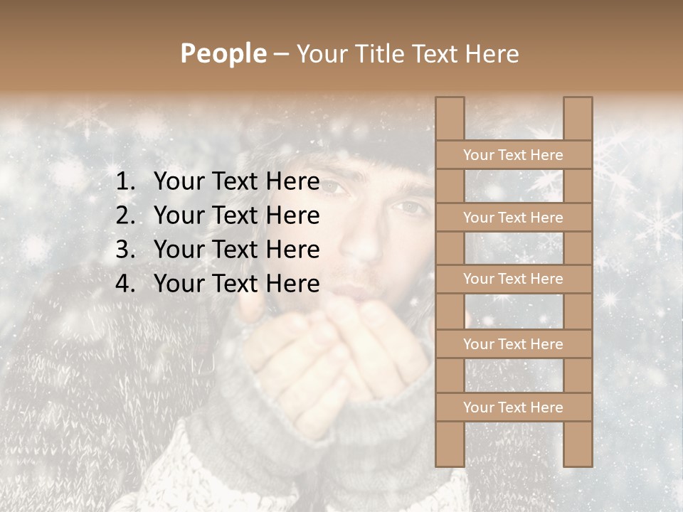 Lachen Romantisch Leute PowerPoint Template