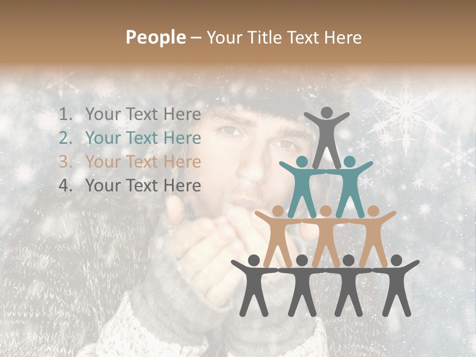 Lachen Romantisch Leute PowerPoint Template