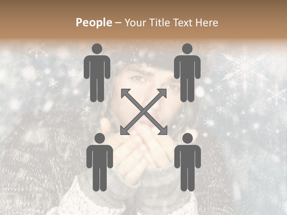 Lachen Romantisch Leute PowerPoint Template