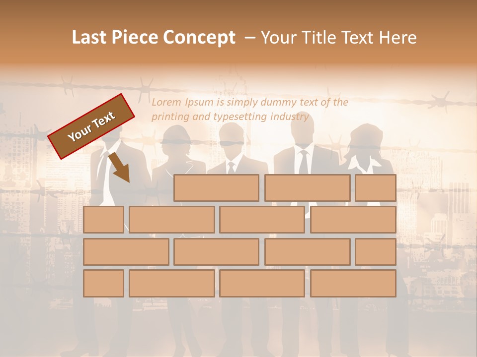Financing Rapacity War PowerPoint Template