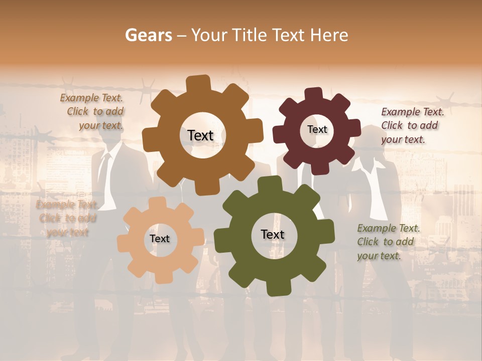 Financing Rapacity War PowerPoint Template