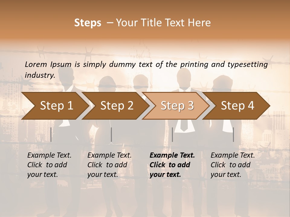 Financing Rapacity War PowerPoint Template