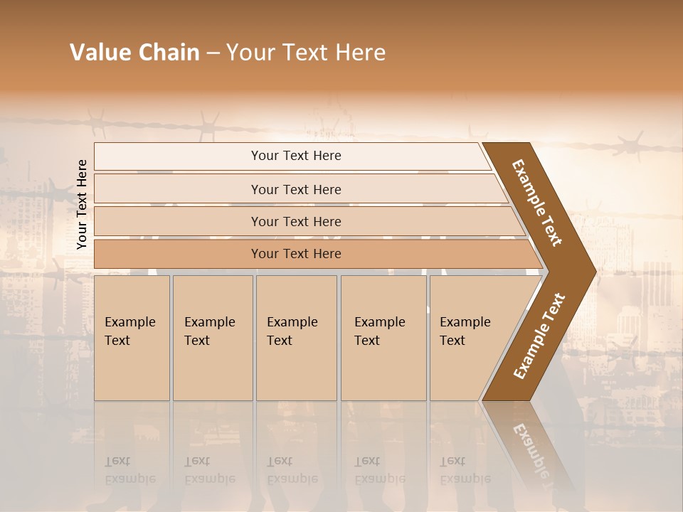 Financing Rapacity War PowerPoint Template