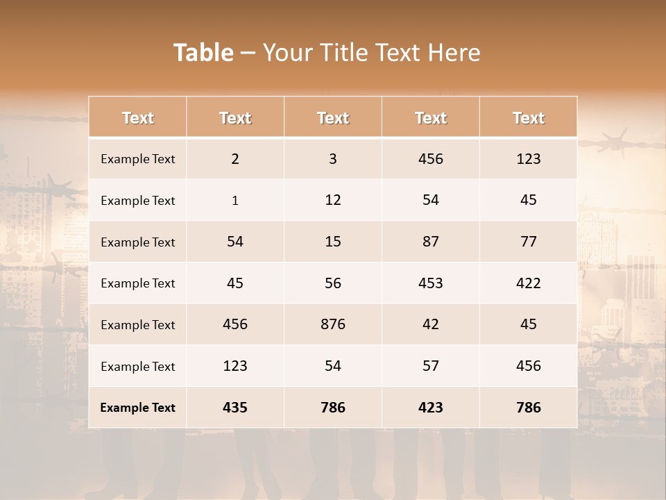 Financing Rapacity War PowerPoint Template