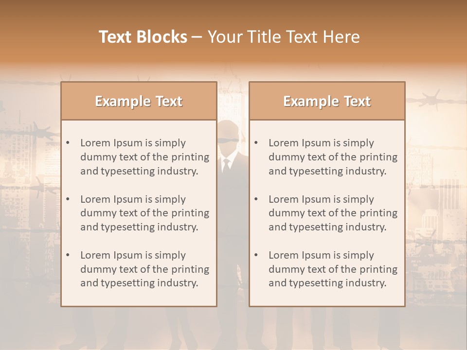 Financing Rapacity War PowerPoint Template