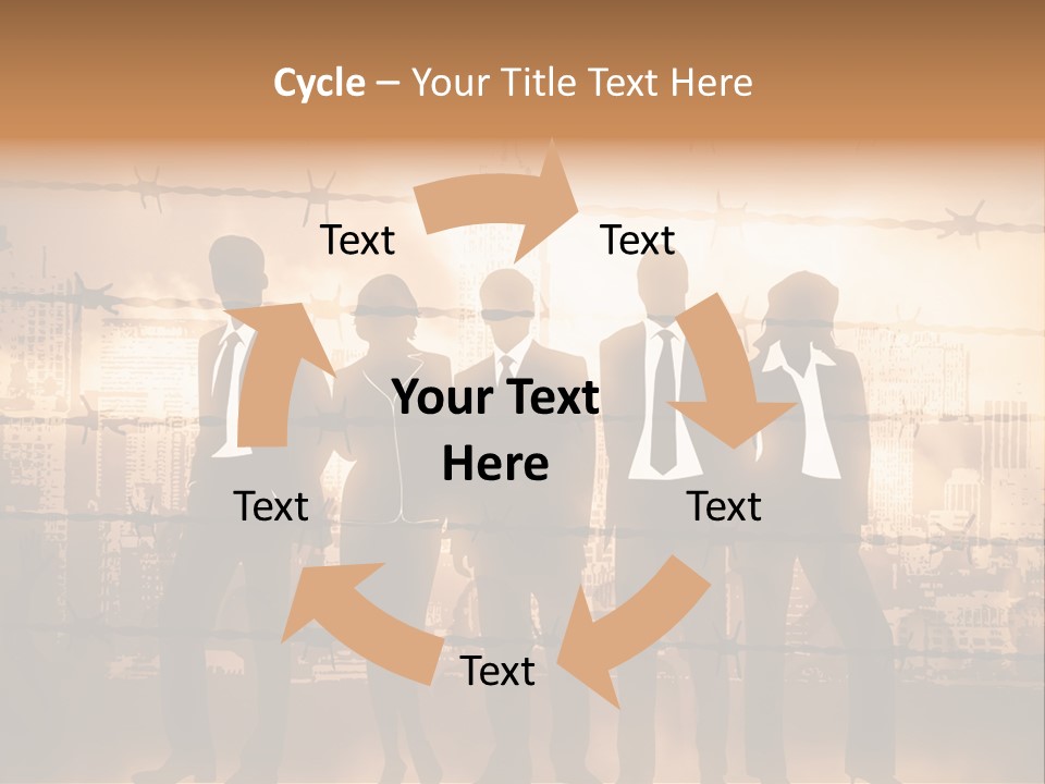 Financing Rapacity War PowerPoint Template