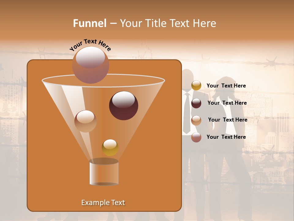 Financing Rapacity War PowerPoint Template