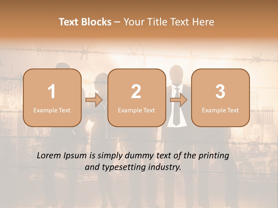 Financing Rapacity War PowerPoint Template