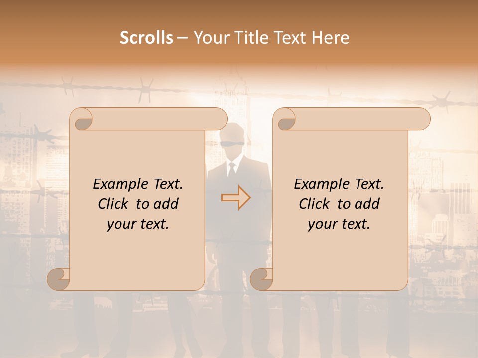 Financing Rapacity War PowerPoint Template