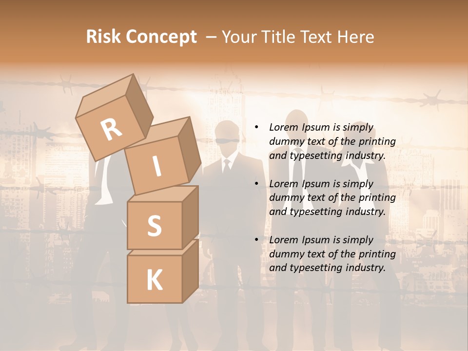 Financing Rapacity War PowerPoint Template