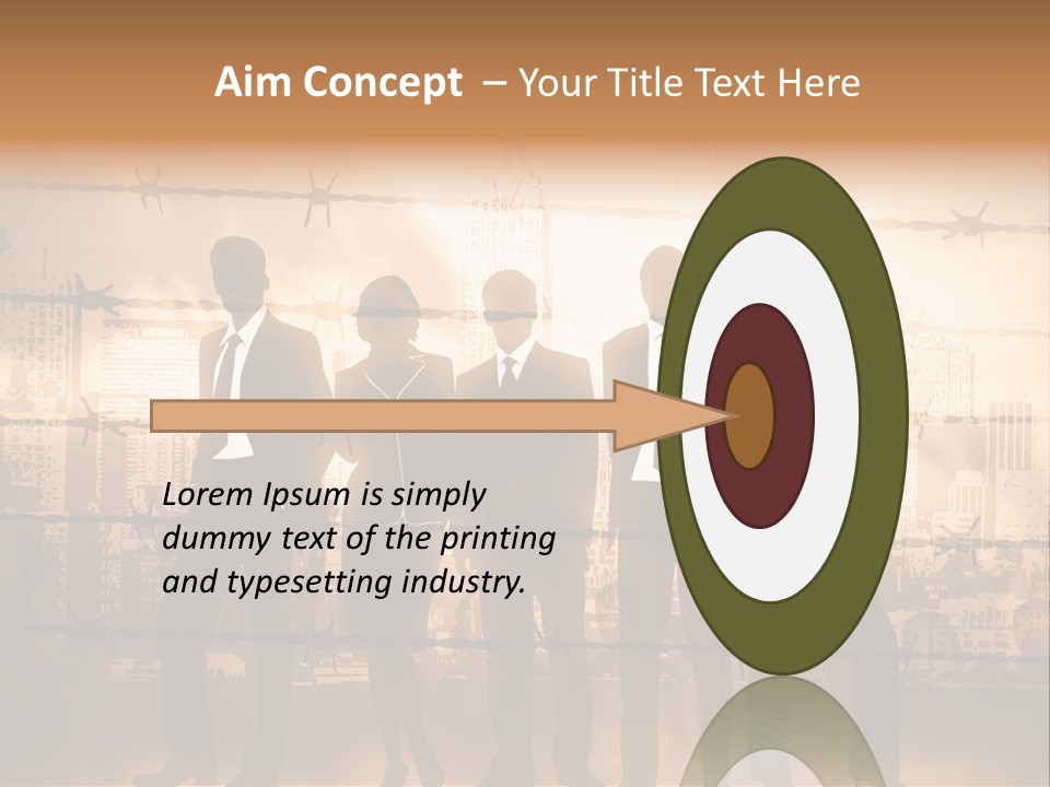 Financing Rapacity War PowerPoint Template