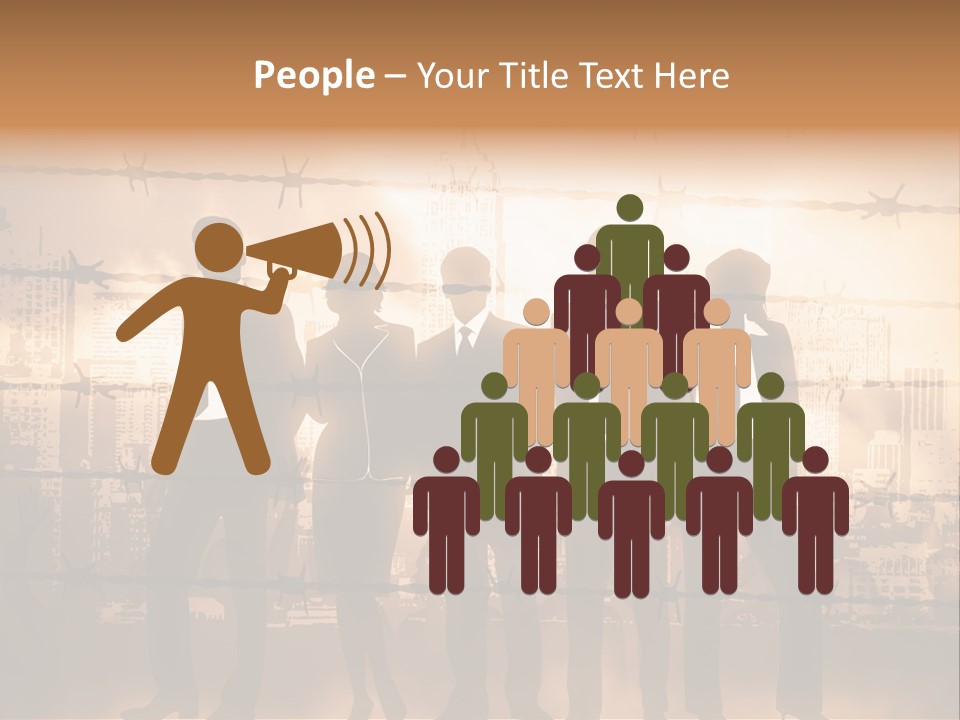 Financing Rapacity War PowerPoint Template