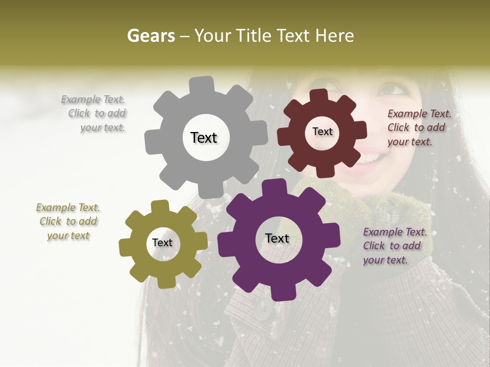 Park Teen Hands PowerPoint Template