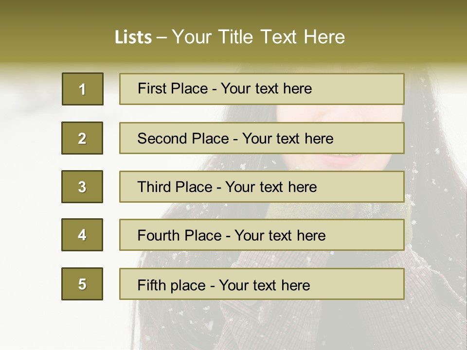 Park Teen Hands PowerPoint Template