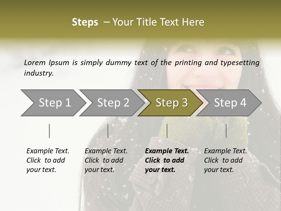 Park Teen Hands PowerPoint Template