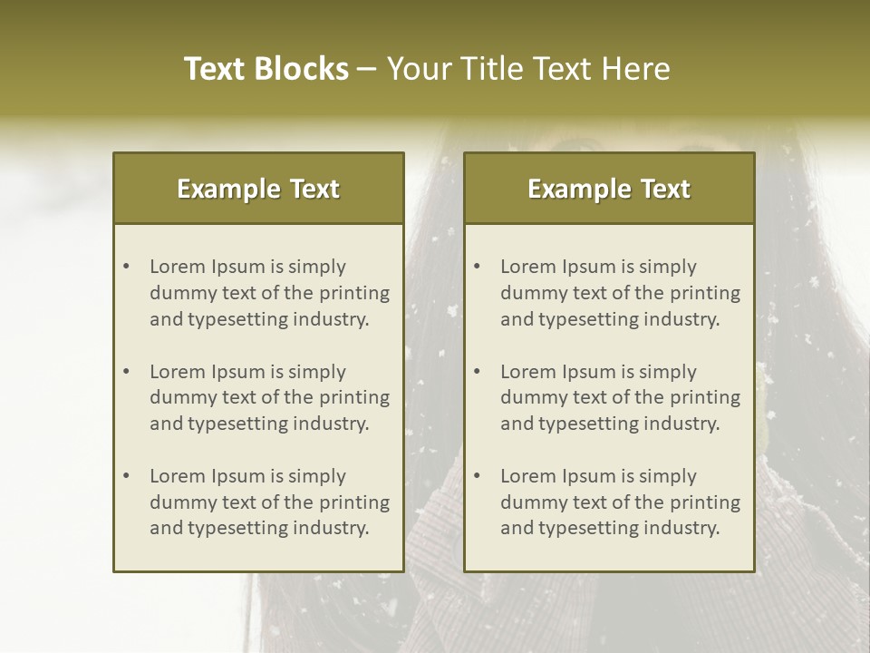 Park Teen Hands PowerPoint Template
