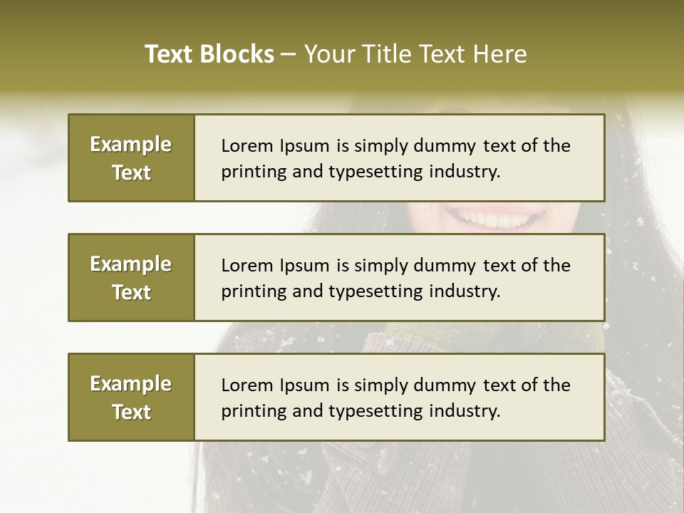 Park Teen Hands PowerPoint Template