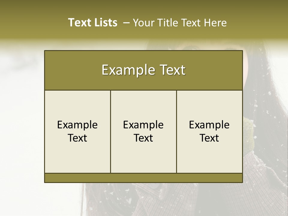 Park Teen Hands PowerPoint Template