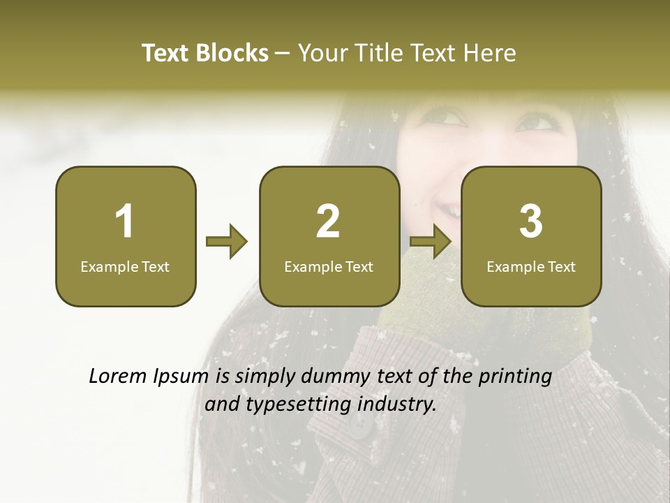 Park Teen Hands PowerPoint Template