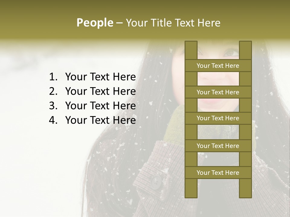 Park Teen Hands PowerPoint Template