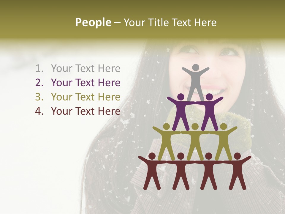 Park Teen Hands PowerPoint Template