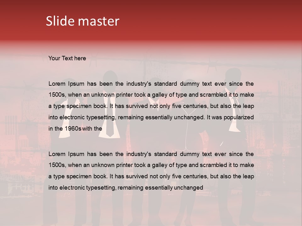 Gang Victims Voracity PowerPoint Template