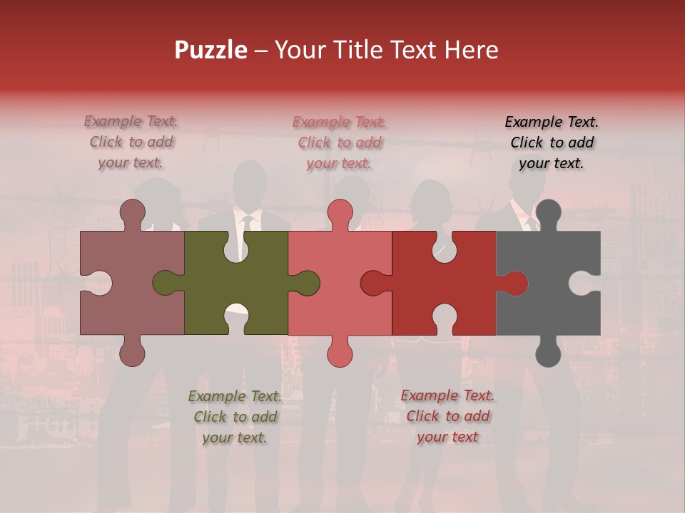 Gang Victims Voracity PowerPoint Template