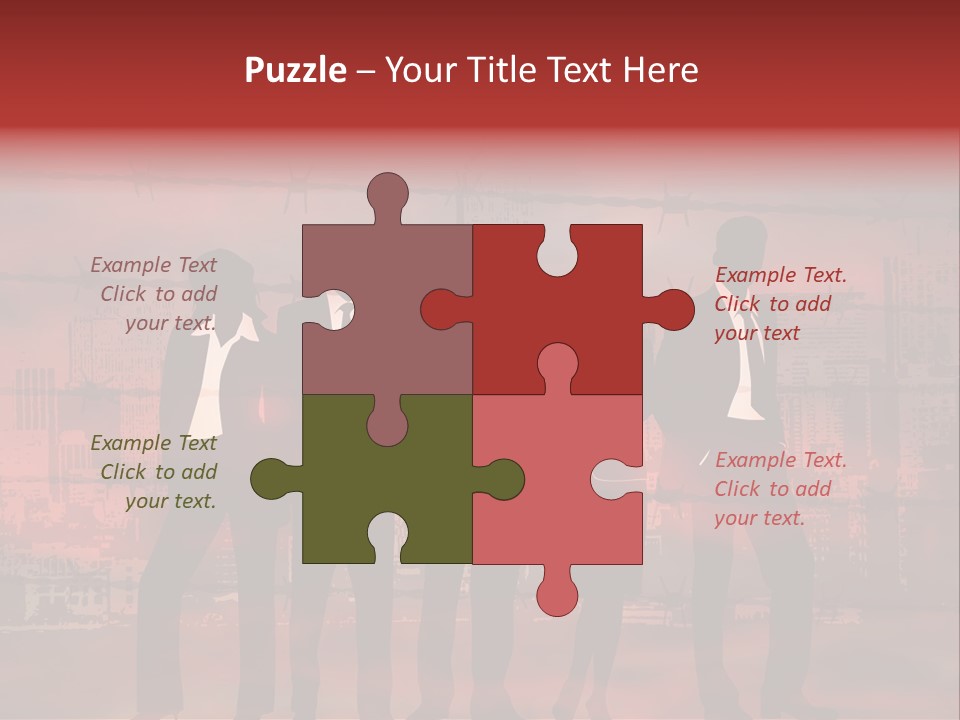 Gang Victims Voracity PowerPoint Template