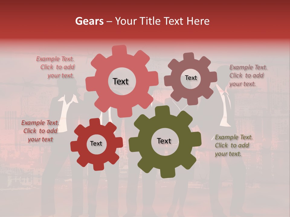 Gang Victims Voracity PowerPoint Template