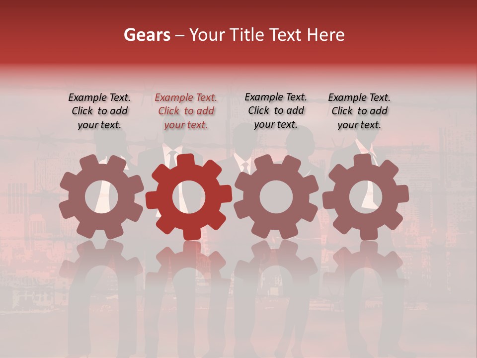 Gang Victims Voracity PowerPoint Template