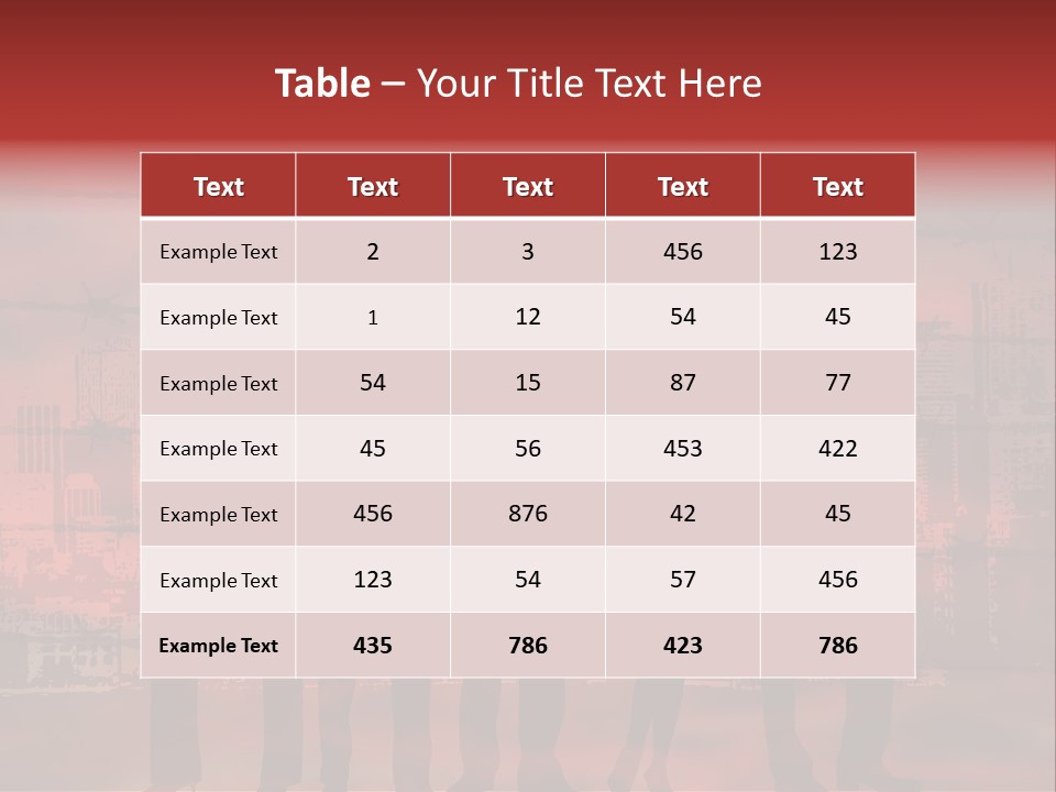 Gang Victims Voracity PowerPoint Template