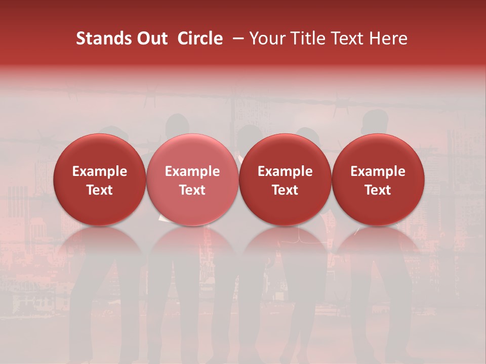 Gang Victims Voracity PowerPoint Template