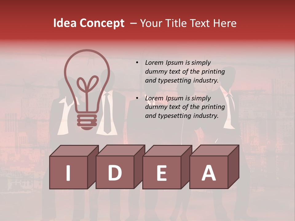 Gang Victims Voracity PowerPoint Template