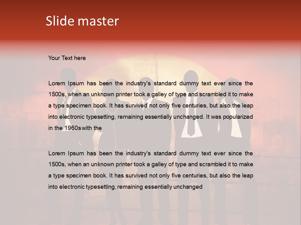 Capture Lost Credits PowerPoint Template