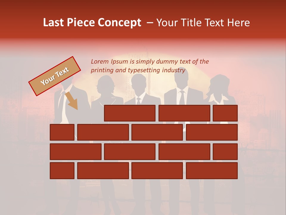 Capture Lost Credits PowerPoint Template