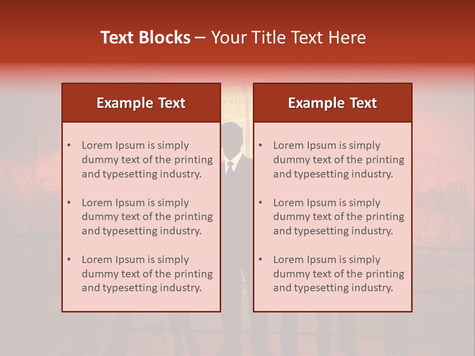 Capture Lost Credits PowerPoint Template